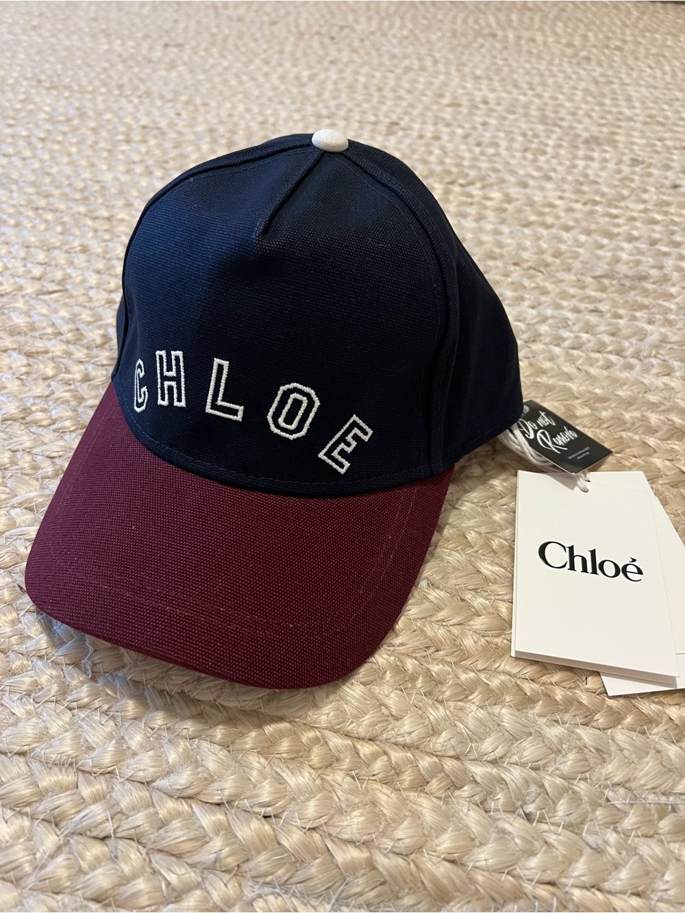 Chloe baseball cap / hat